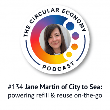 Artwork for episode 134 with Jane Martin of City to Sea