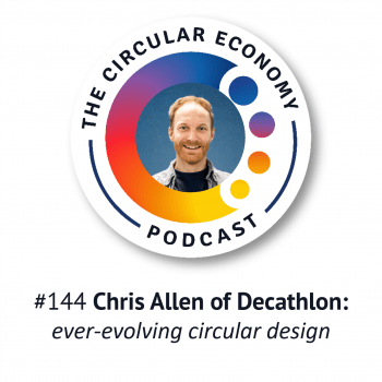 Artwork for circular economy podcast episode 144