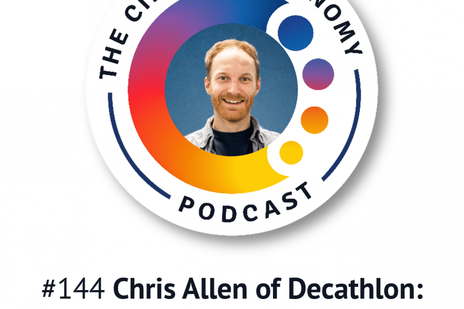 Artwork for circular economy podcast episode 144